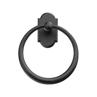 Sandcast Bronze Towel Ring — Overall 6 1/2"