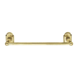 Traditional Brass Towel Bar — 18" CTC