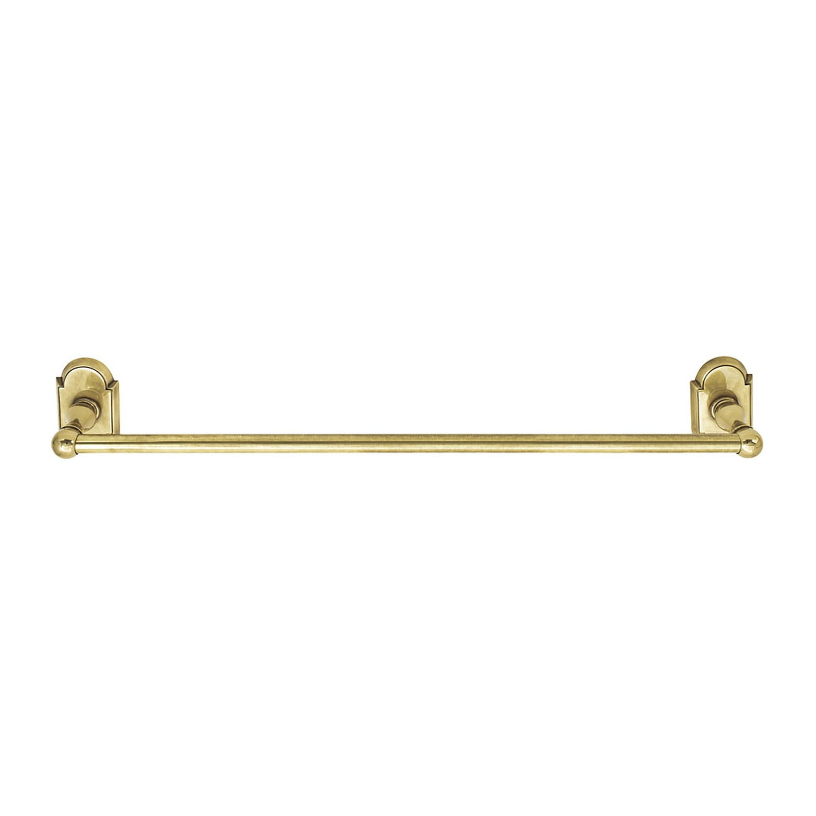 Traditional Brass Towel Bar — 30" CTC