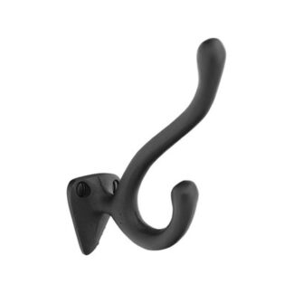 Sandcast Bronze Robe Hook — Projection 2 1/2"